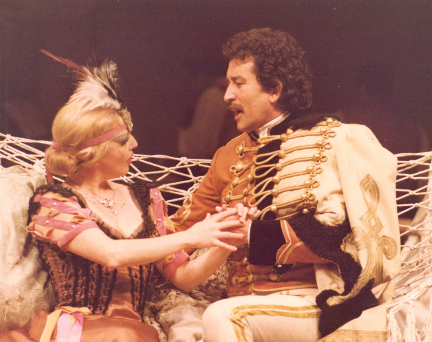 Francisco Valladares y María José Alfonso en el baile