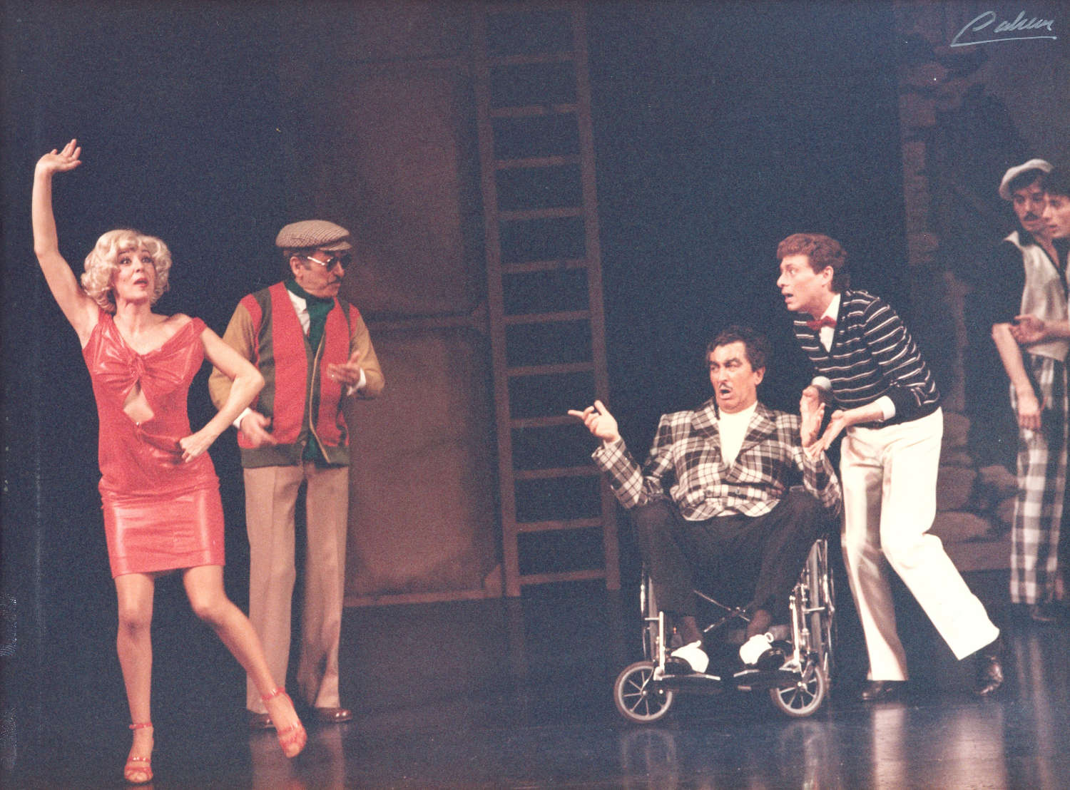 Número cómico: Director de cine. Con Concha Velasco, Pepe Cerro y Alberto Denis