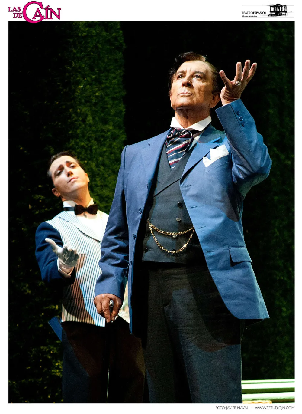 Con Óscar Hernández en "Las de Caín"