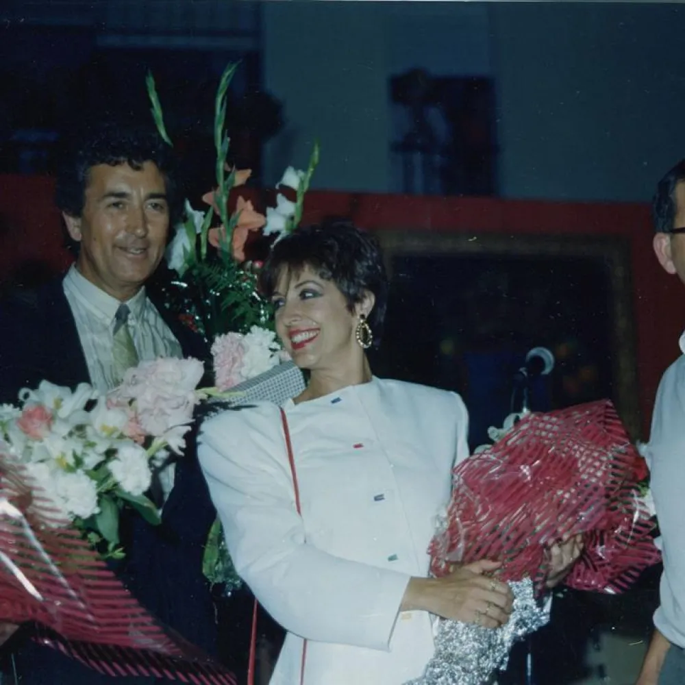 Paco Valladares y Concha Velasco