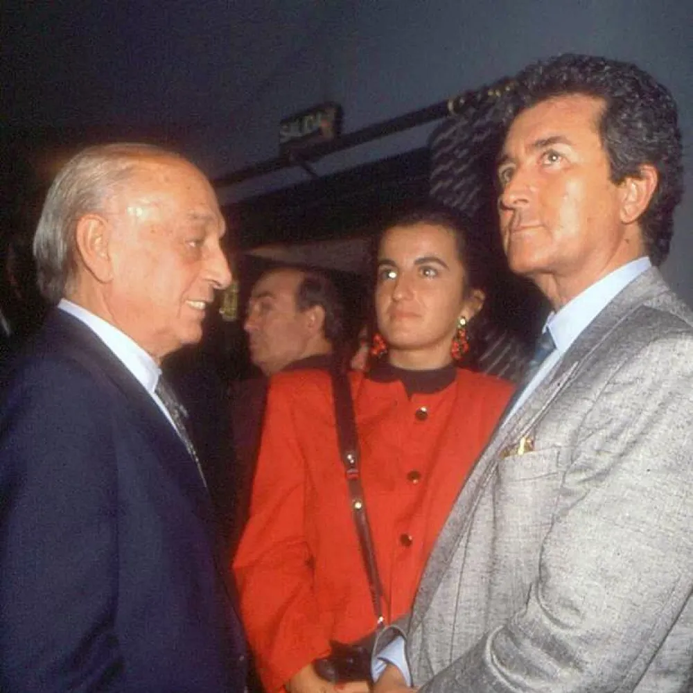 Con José María Rodero (Antonio Cuenca)