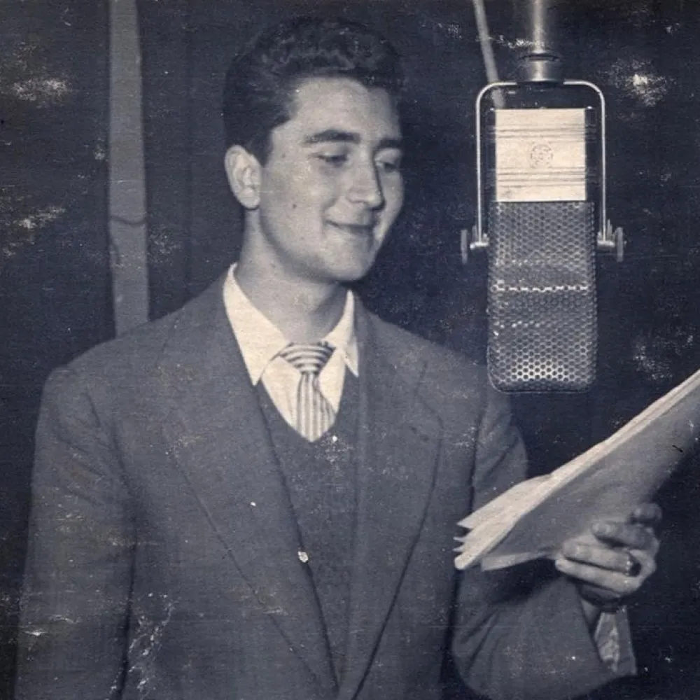 En la radio