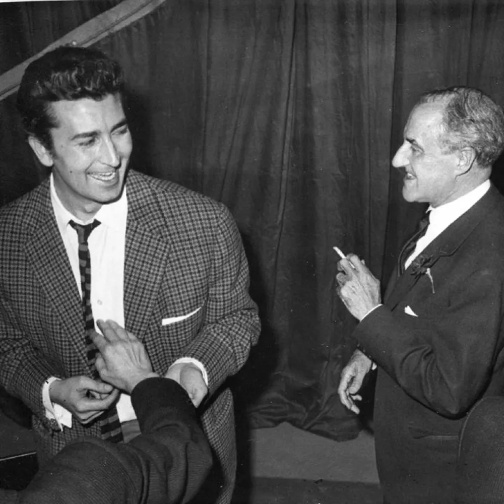 Con Luis Escobar