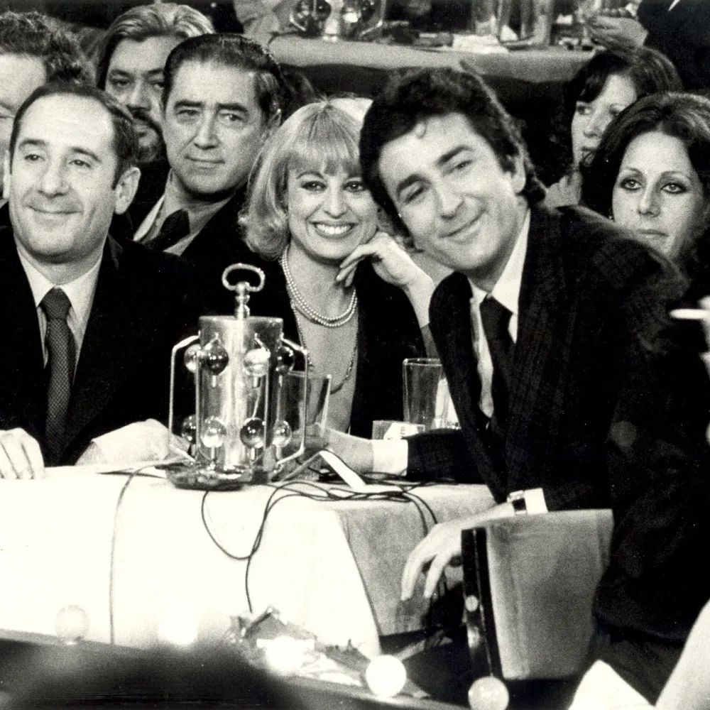 Con Alfredo Landa y Josele Román