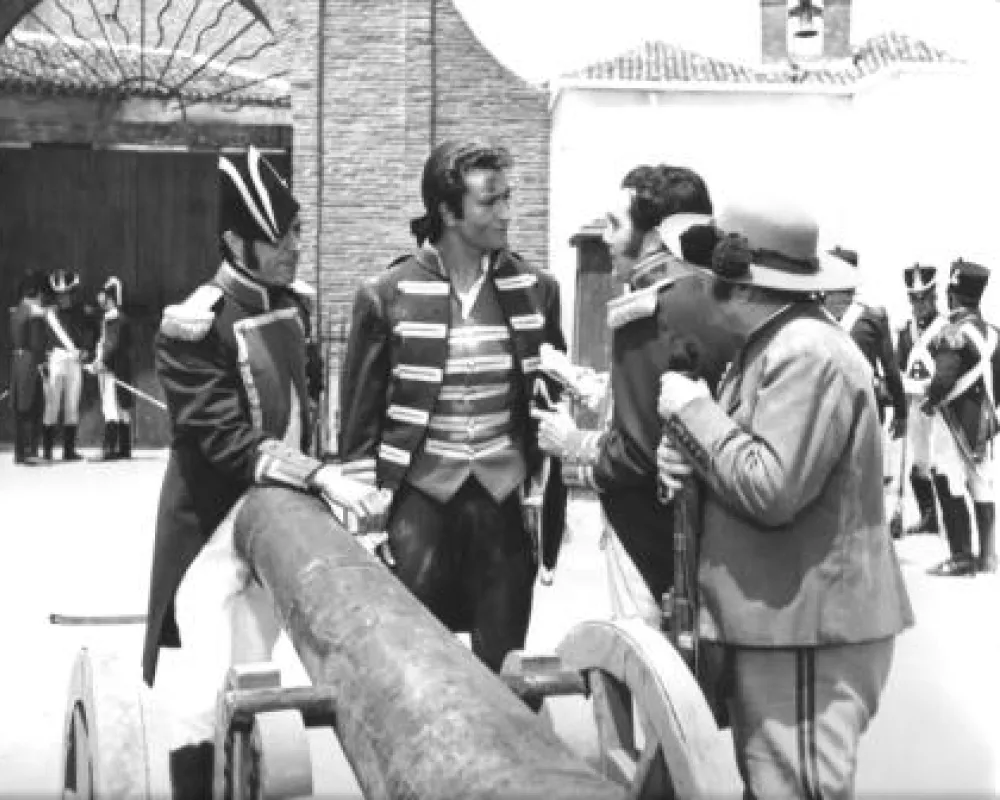 Con Fernando Guillén