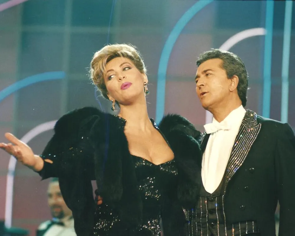 Noche de gala. Actuación con Norma Duval (DIVISIÓN DE FOTOGRAFÍA TVE)