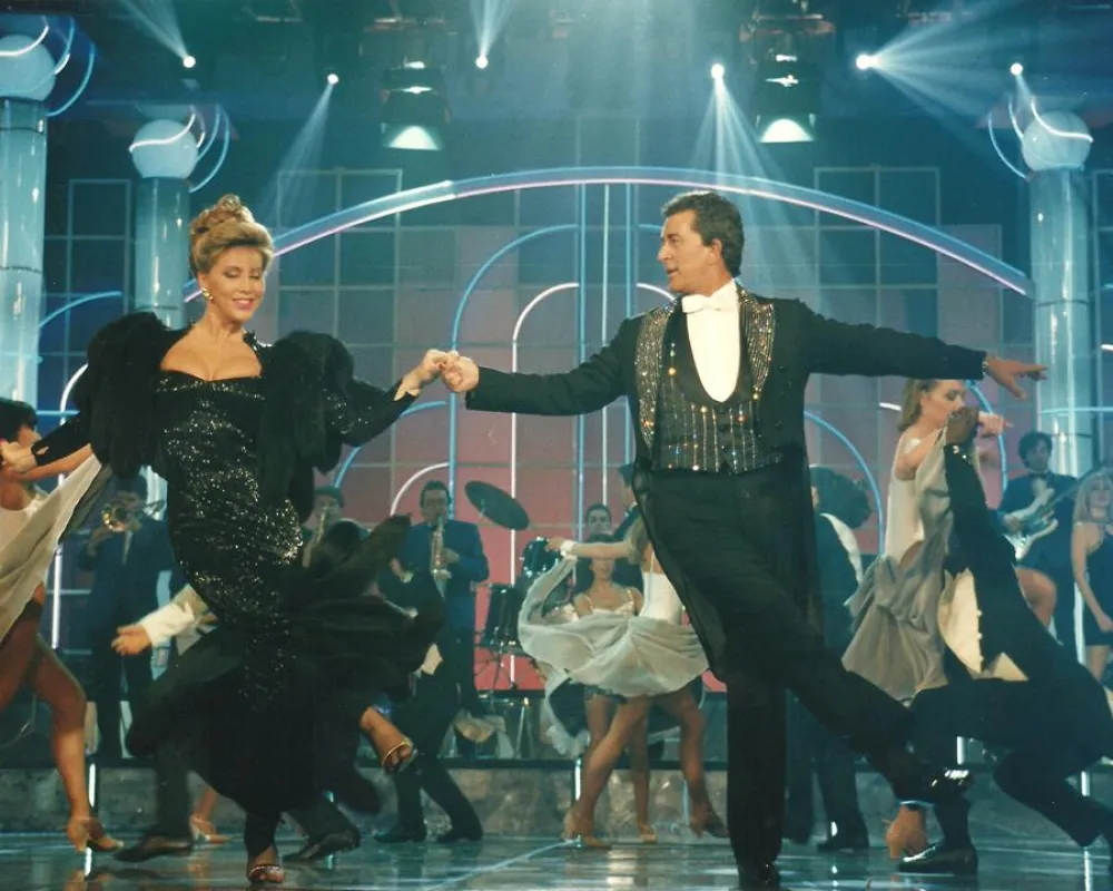 Noche de gala. Actuación con Norma Duval (DIVISIÓN DE FOTOGRAFÍA TVE)
