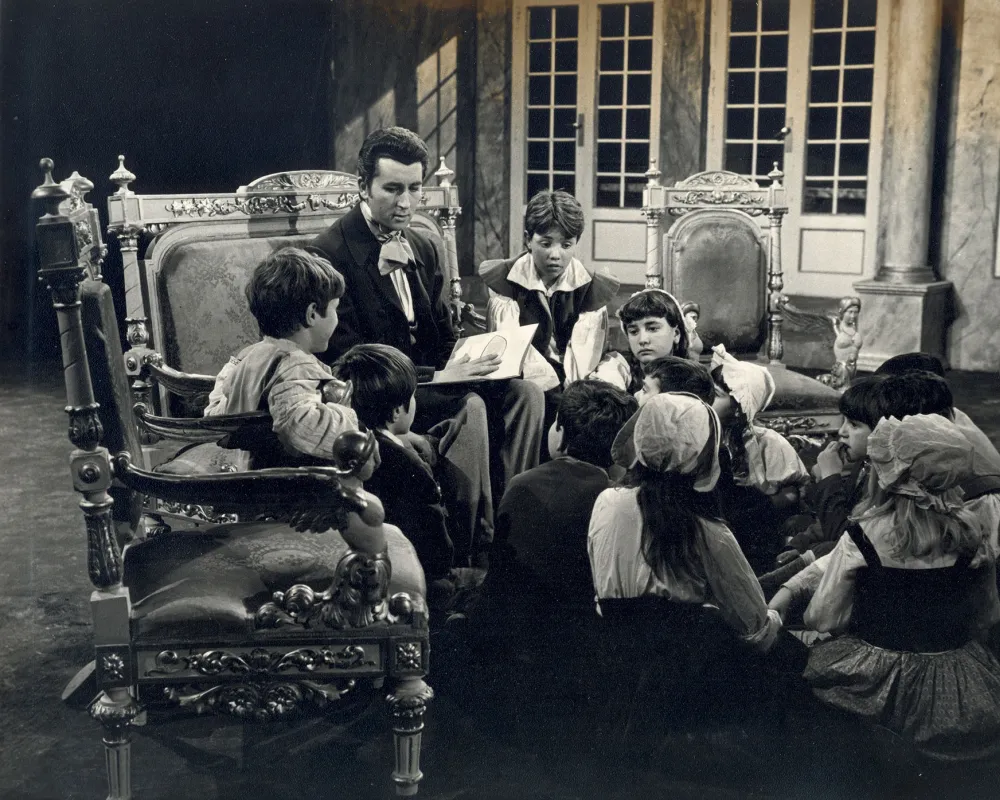 Escena con niños
